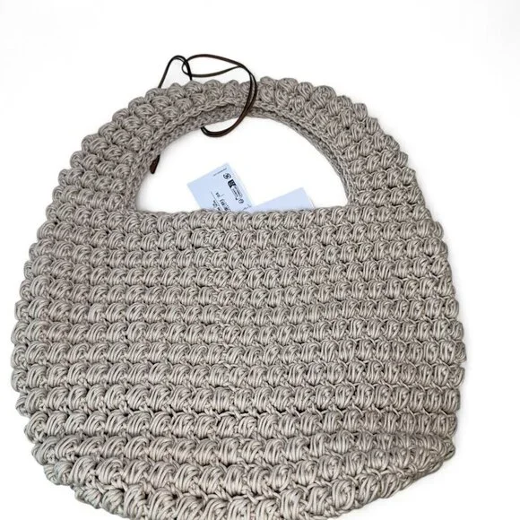 JW ANDERSON Large Popcorn Basket Woven Tote - Natural NWT - Picture 3 of 14
